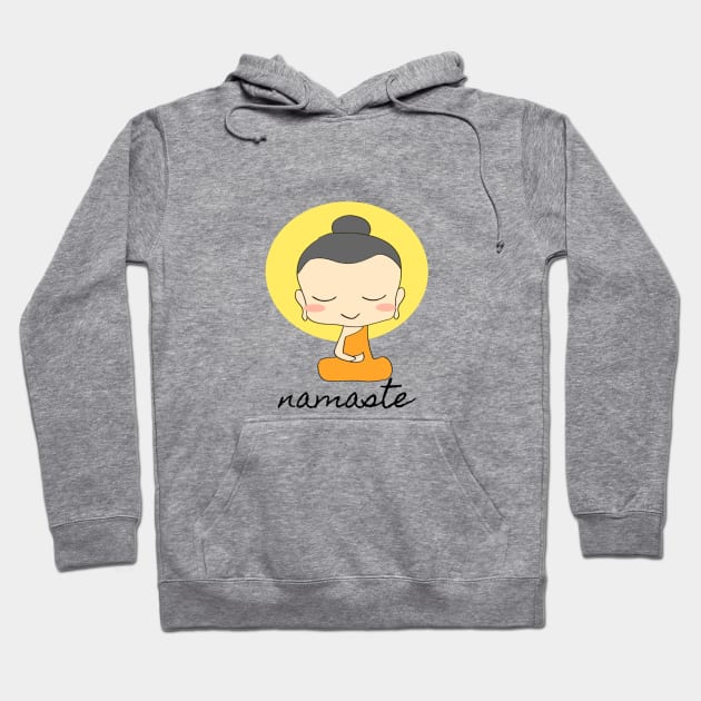 Namaste Hoodie by Pipa's design